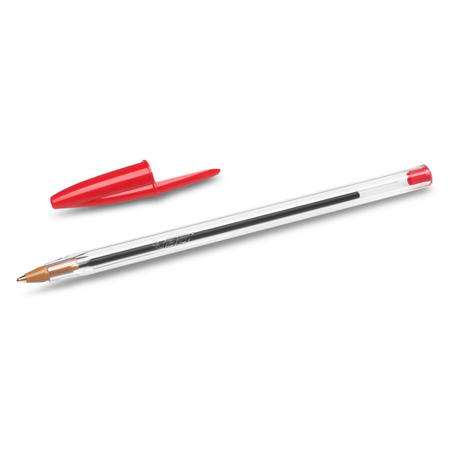 Boligrafos bic m-250 punto mediano rojo